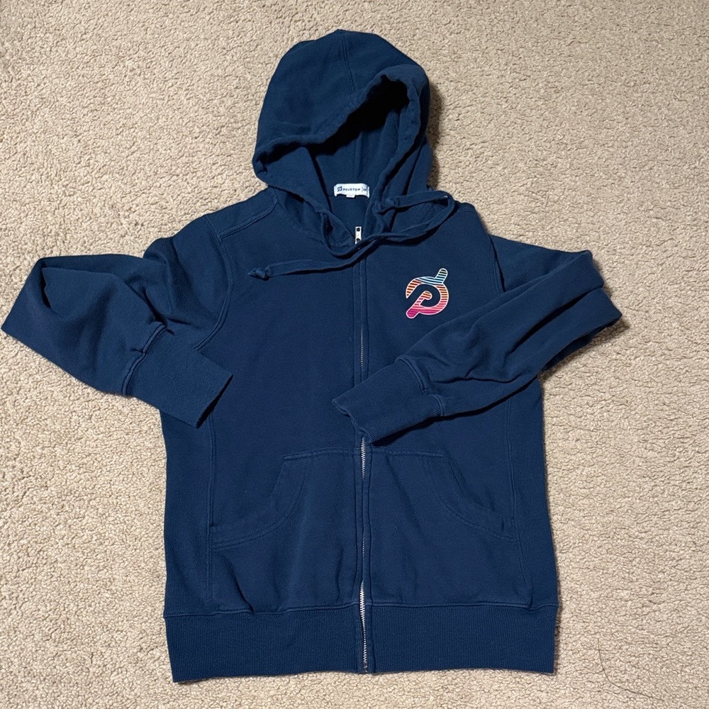 Peloton Navy Blue Hoodie